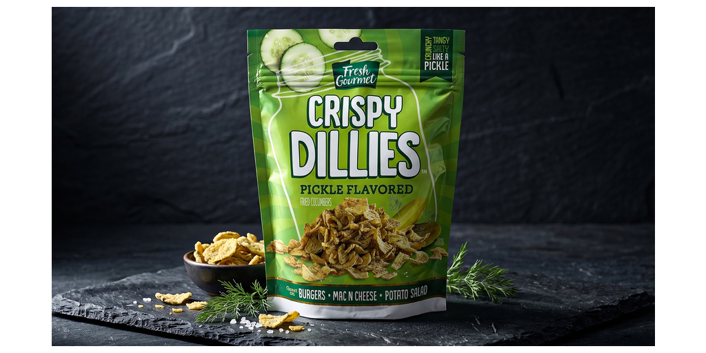 Sugar Food's Fresh Gourmet® Crispy Dillies Bring Bold Crunch to