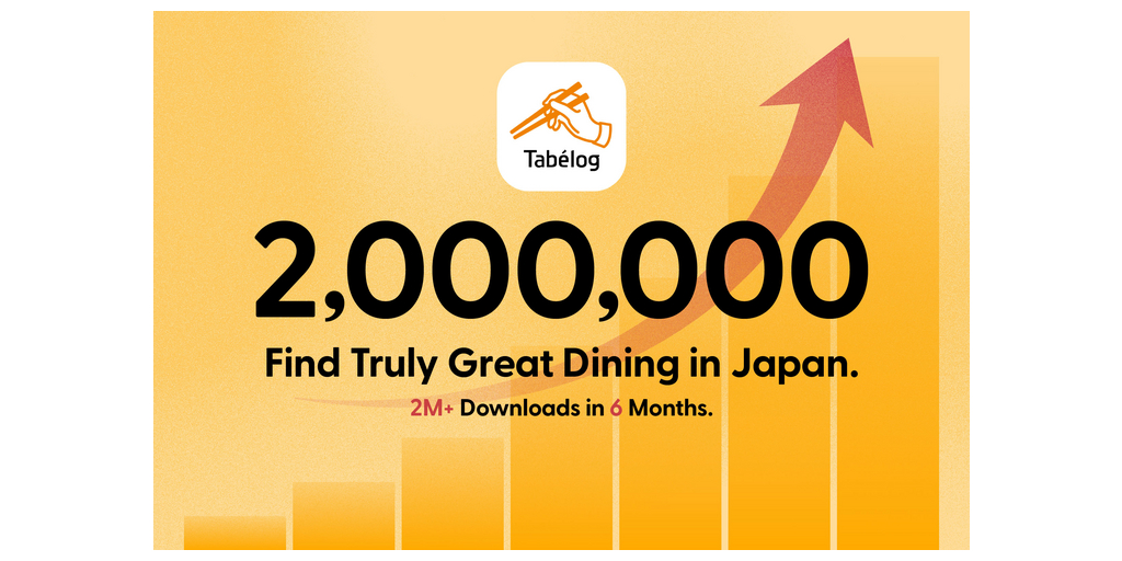2 millones de descargas en seis meses: la aplicación multilingüe de Tabelog resuelve los principales problemas al buscar y reservar restaurantes para viajeros que visitan Japón