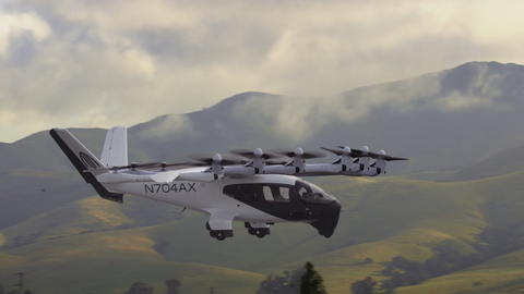 Archer’s Midnight aircraft during a recent flight test