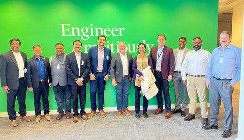 original L&T Technology Services and Emerson announce strategic global partnership. Seen in the picture: Senior leaders and delegates from L&T Technology Services and Emerson’s Test & Measurement business, including the NI leadership team.