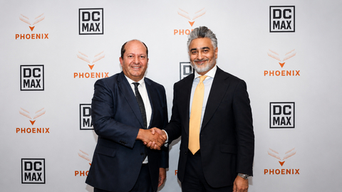 original From left to right: Matthias Luecker, Chairman of DC Max, and Munaf Ali, Co-Founder and Group CEO of Phoenix Group, during the signing ceremony for the strategic partnership between Phoenix Group and DC Max to launch a European AI infrastructure platform anchored by the company’s first deployment in Lyon, France. (Photo: AETOSWire)