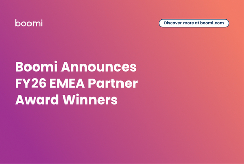 Boomi Announces FY26 EMEA Partner Award Winners