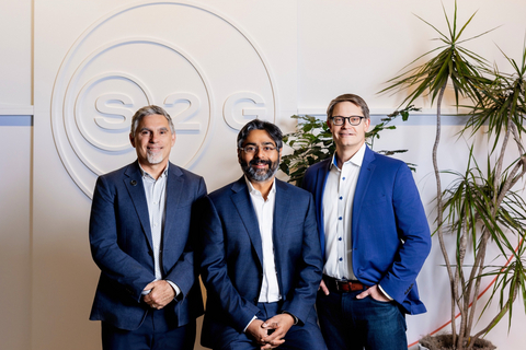 original Chuck Templeton (left), Sanjeev Krishnan (middle), and Aaron Rudberg (right), managing partners of S2G Investments. Photo credit: Dietz Studio