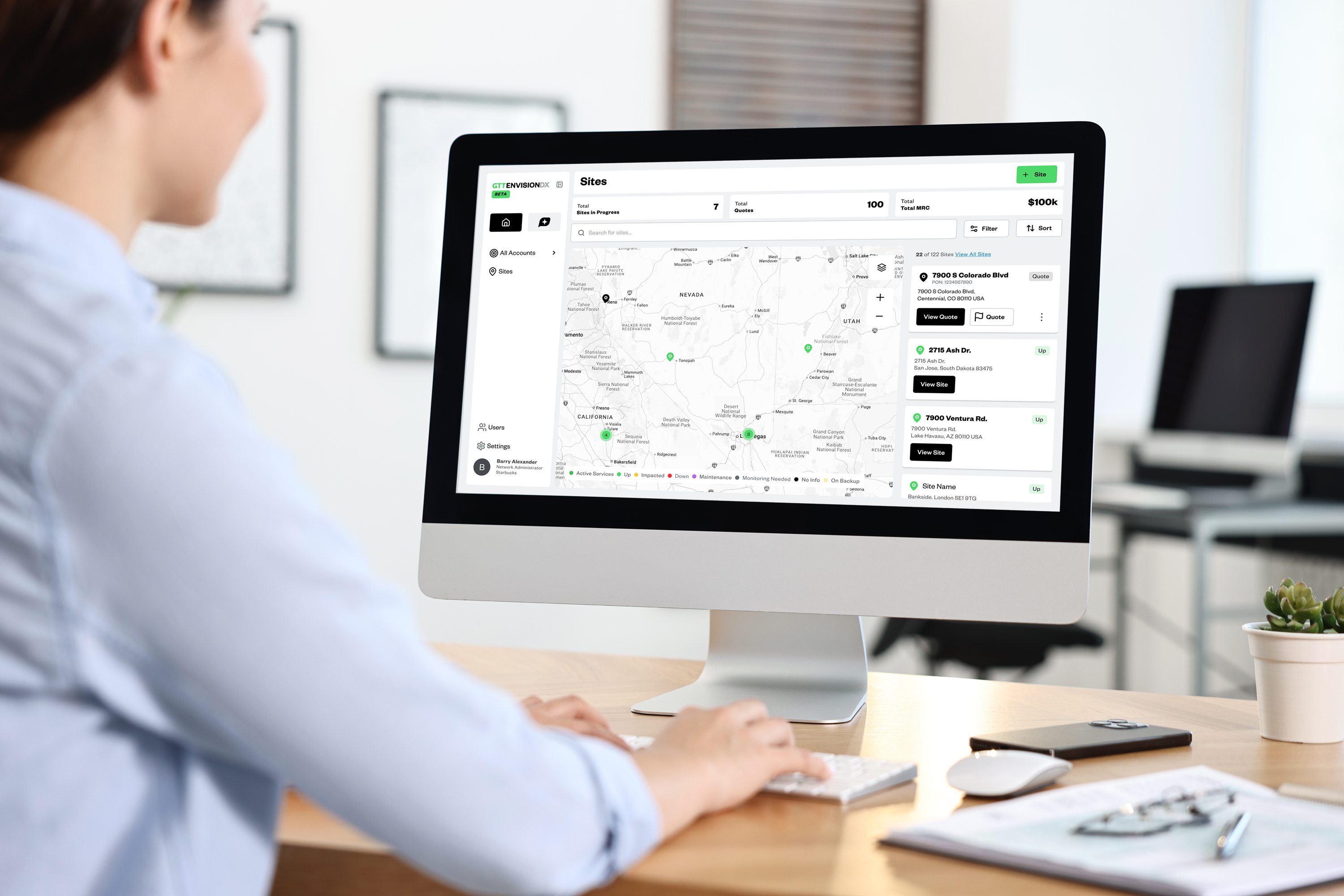 GTT EnvisionDX Accelerates Quoting for Secure Networking with Real-Time