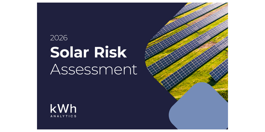 kWh Analytics Reveals Top Risk Management Challenges for Renewable Energy Generation and Battery Energy Storage Systems 1