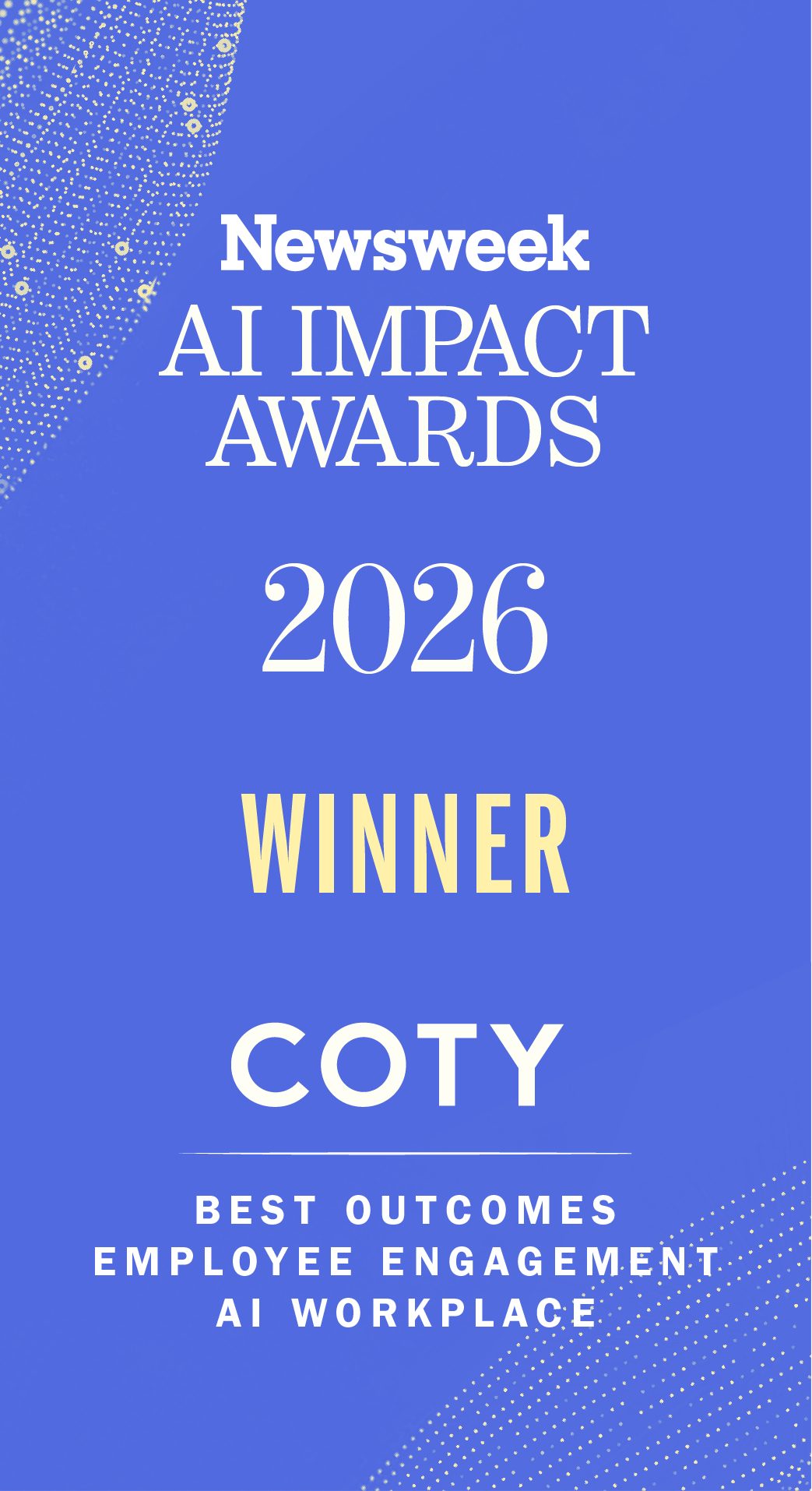 Coty wins AI Impact Award 2026