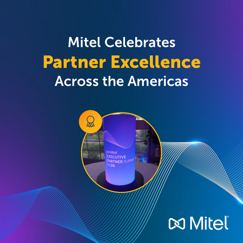 original Awards were presented during Mitel's Executive Partner Summit in Chicago.