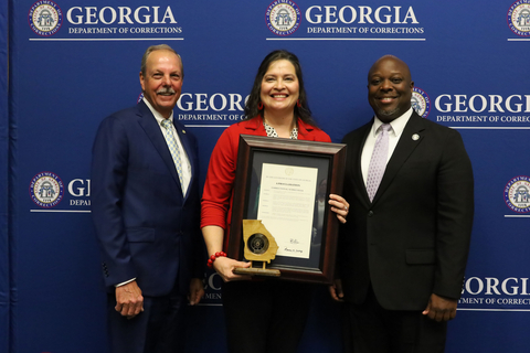 NaphCare Nurse Ashley Atkinson Honored by Georgia Governor Proclamation and Commissioner’s Coin of Excellence During National Nurses Week