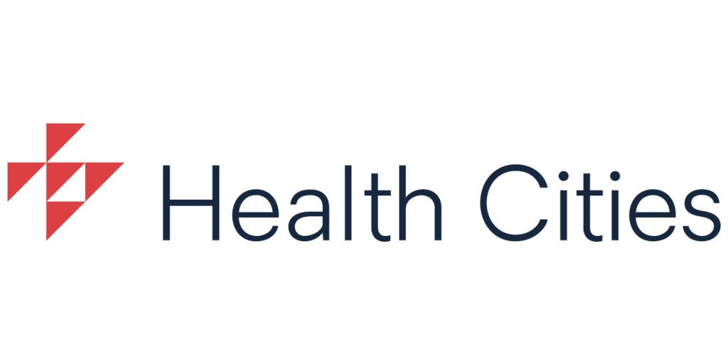 New Smart Care Clinic™ Advances Real-World Innovation in Primary Care for Albertans 1 HealthCities Logo Red Blue