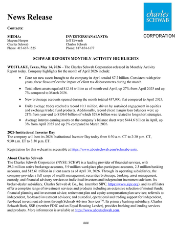 original Adobe .PDF of press release and table