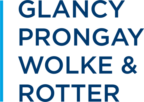 Glancy Prongay Wolke & Rotter Logo