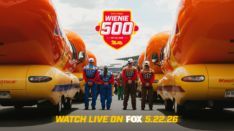 Oscar Mayer is firing up the grills and revving up for the second annual Wienie 500. Returning Friday, May 22, all six Wienermobiles will haul buns to the legendary Indianapolis Motor Speedway for a high-stakes race to crown the Top Dog.