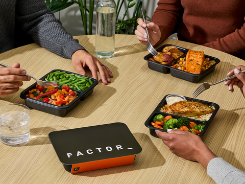 original Factor for Business is designed to help companies set up recurring workplace meal programs in minutes.