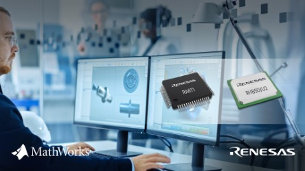 original MATLAB and Simulink enable engineers to deploy embedded control algorithms directly to Renesas RA and RH850 microcontrollers using new hardware support packages for automotive and industrial applications.