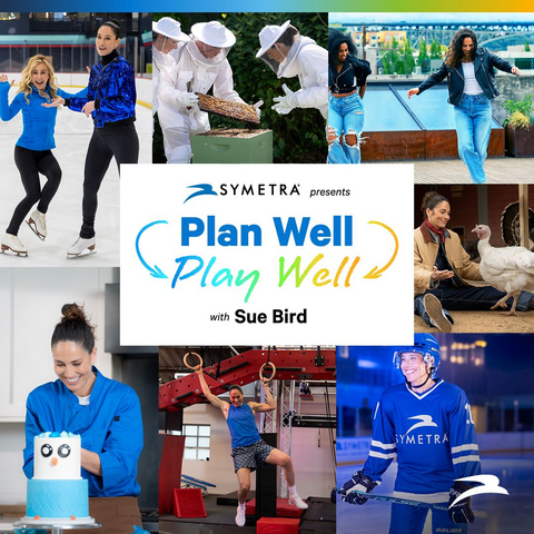 original At the heart of Symetra's award-winning Plan Well, Play Well campaign is basketball icon Sue Bird—a retired WNBA legend and a perfect guide to show what retirement could look like.