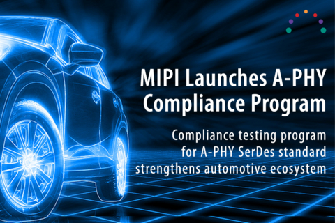 original MIPI Alliance introduces the MIPI A-PHY Compliance Program, the first in the industry to validate compliance of an automotive SerDes standard.