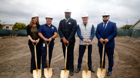 Logos Development Team Gathers with Church & City Officials for St Rest Groundbreaking Event May 26, 2026 *Photo Courtesy of Logos Faith Development