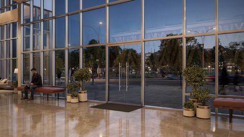 The new Reliance-TC SS high-thermal screw-spline curtain wall system from Oldcastle BuildingEnvelope combines advanced thermal performance with fabrication efficiency and facade flexibility, supporting the evolving performance needs of today’s building projects. The system achieves U-factors as low as 0.19 using thin triple insulating glass units (IGUs) without increasing overall system depth, and meets the demanding code requirements in IECC Climate Zones 4-8, as well as evolving stretch codes.