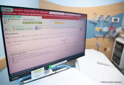original Northwell Health’s firearm safety screening tool will become available to the thousands of hospitals and health systems who use the Epic electronic health record system.