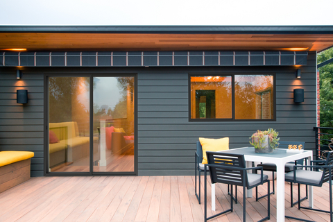 original The Carbonite Collection brings homeowners a complete portfolio of black/black capstock window and door options.