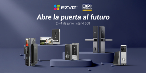 EZVIZ showcases its smart entry solutions, in addition to its groundbreaking cameras, at Expo Seguridad Mexico 2026.