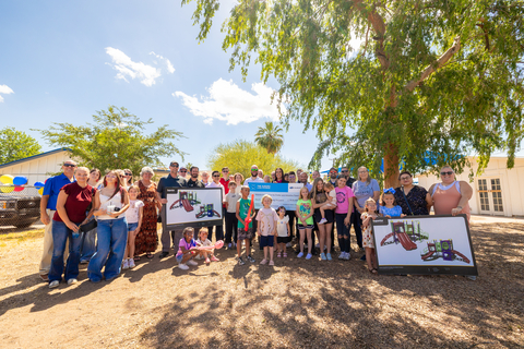 AutoNation Subaru Scottsdale Presents Check to the Arizona Association for Foster and Adoptive Parents (AZAFAP) for their New Community Park