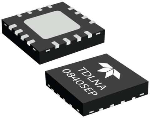 Teledyne HiRel TDLNA0840SEP - space-screened, ultra-low-power, wideband low-noise amplifier (LNA)