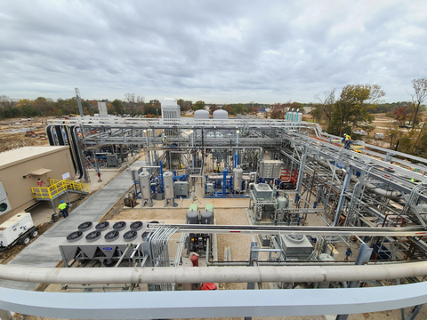 Renewable natural gas (RNG) infrastructure supporting the production and delivery of low-carbon fuels, part of the expanding platform enabling access to global energy markets.
