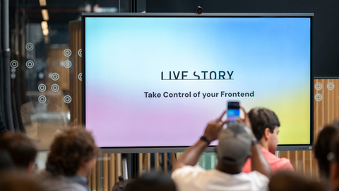 Live Story is a Milan-based no-code frontend creative platform