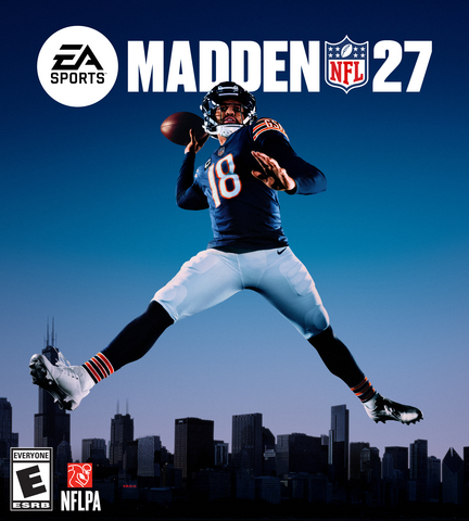 Bears quarterback Caleb Williams lands on the cover of EA SPORTS Madden NFL 27.