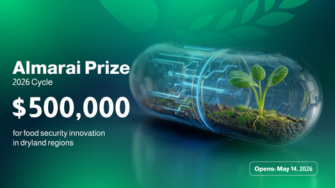 Almarai Launches the 2026 Cycle of the World's Largest Award for Food Security Research in Dryland Regions (Photo: AETOSWire)