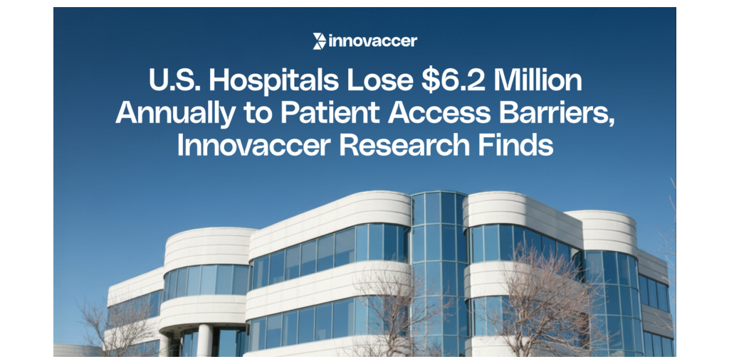 U.S. Hospitals Lose $6.2 Million Annually to Patient Access Barriers, Innovaccer Research Finds 1 3.1 %281%29