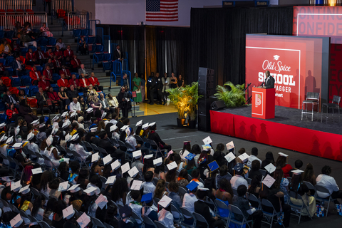 2026 Old Spice School of Swagger Graduation ceremony: Old Spice and Walmart celebrate the 2026 class of “School of Swagger” graduation ceremony at Florida Memorial University in Miami, FL on Thursday, June 4, 2026 in Miami.