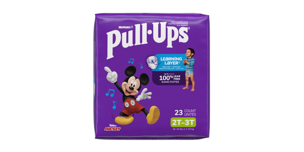 Pull-Ups® Debuts Learning Layer™ Technology to Help Kids Learn Wet From Dry During Potty Training and Help Build Confidence