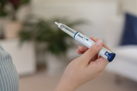 original Deora™ is Stevanato Group’s multi-use, fixed-dose pen injector designed for subcutaneous drug delivery in therapies such as diabetes and weight management. Featuring an intuitive pull‑push mechanism, the device simplifies dose administration by eliminating the need for manual dose selection: users pull to set the dose and push to inject, supporting consistent delivery across multiple administrations. The platform accommodates fixed-dose volumes up to 0.75 mL and is compatible with standard 1.5 mL and 3 mL cartridges, offering flexibility across a range of therapeutic applications. Engineered with patient usability in mind, Deora™ provides tactile, visual, and audible feedback during operation, helping reduce common sources of use error. Its architecture is designed to integrate seamlessly into existing supply chains, enabling efficient industrialization and scalable manufacturing for pharmaceutical partners