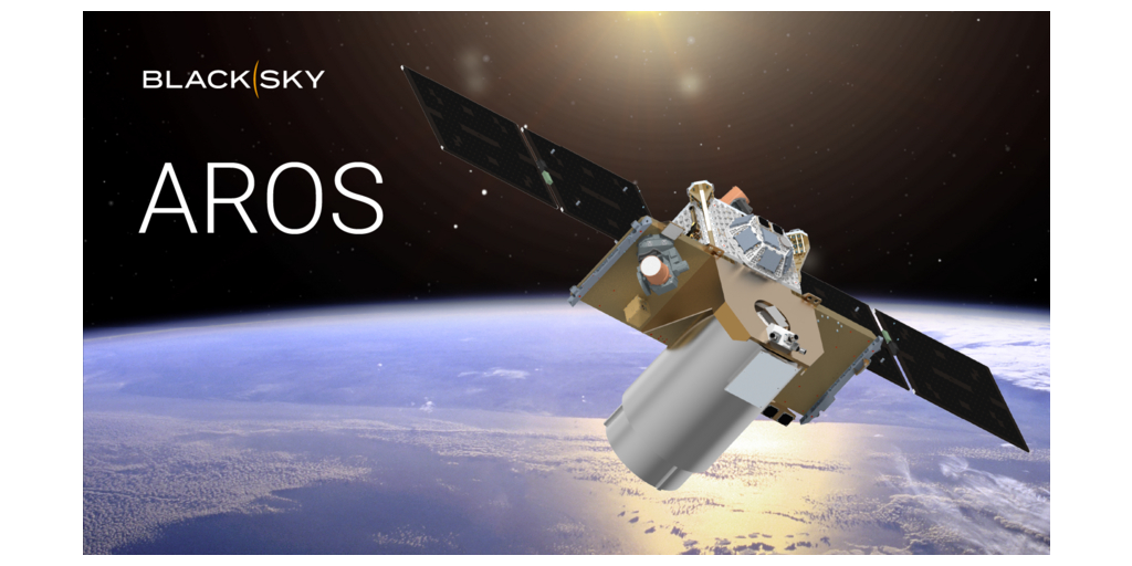 BlackSky Awarded NRO Contract Modification to Accelerate Development of AROS as Critical Commercial Alternative for Foundation Imaging 1 Blacksky Aros Artistic Rendition