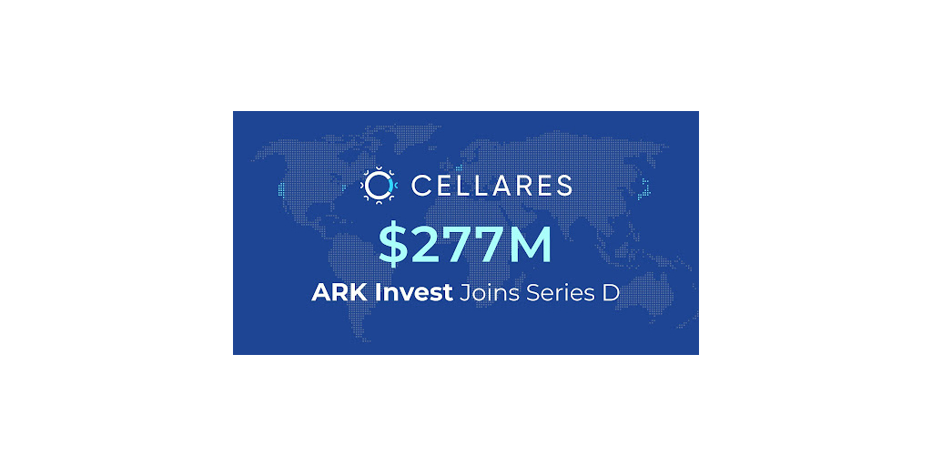 Cathie Wood's ARK Invest Joins Cellares' $277 Million Series D 1 cellares ark invest graphic