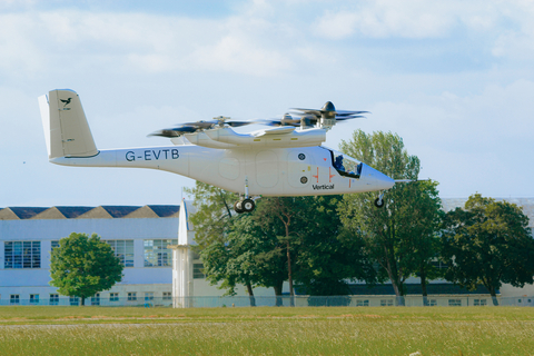 Vertical Test Pilot Paul Stone conducted the latest prototype's maiden flight at 8:49 BST on 5 June 2026.