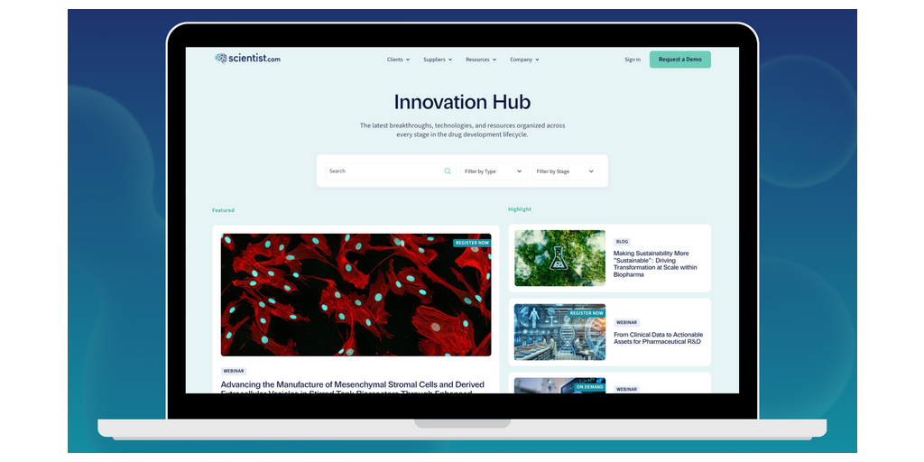 Scientist.com Launches Unified Innovation Hub®, Connecting Scientific ...
