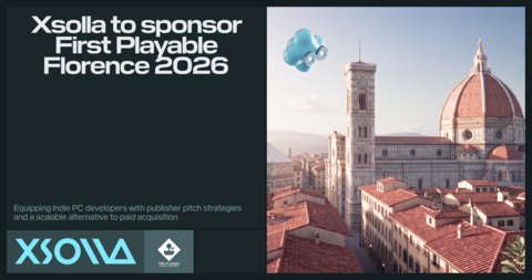 Xsolla to Sponsor First Playable Florence 2026, Eq