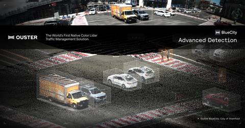 thumbnail Ouster BlueCity with Rev8, the world's first native color lidar traffic management solution, deployed in Stamford, CT. 