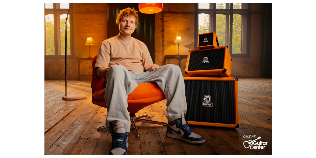 Guitar Center Serves as Exclusive Launch Partner for the Orange Amps Outlowd ES Series, Designed in Collaboration with Ed Sheeran