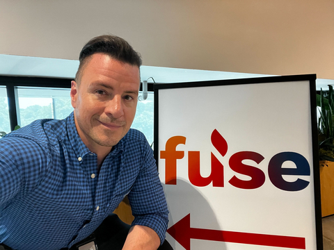 original Vannadium Founder and CEO Rick Gilchrist on the first day of the Fuse Ventures accelerator cohort in Bentonville, Arkansas.