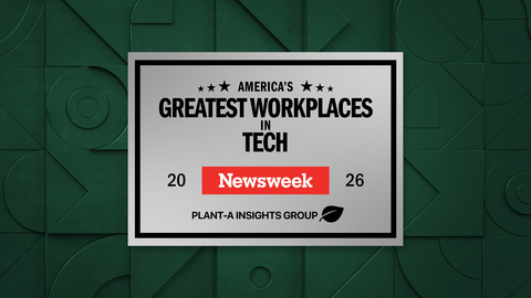original Paycom named to Newsweek’s America’s Greatest Workplaces in Tech 2026 list for compensation, career progression and working environment.