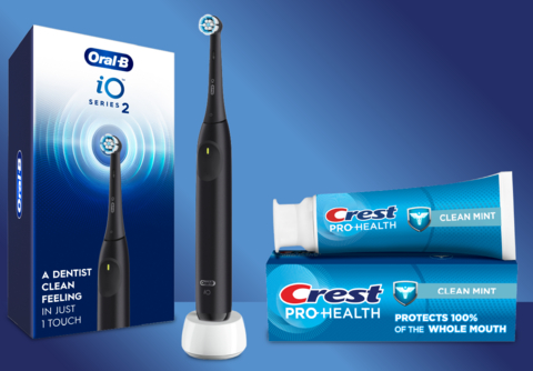 thumbnail Product Image of Oral-B iO + Crest Pro-Health