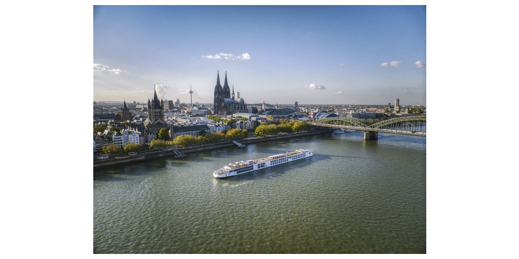 Longship Gymir Panorama Rhine Cologne