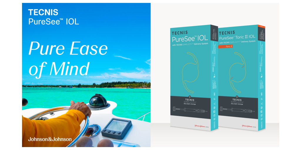 Johnson & Johnson Expands U.S. Availability of TECNIS PureSee IOL, an Advanced Lens Option for Cataract Surgeons and Patients 1 JJ V TECNIS PureSee MediaKit images v2 r1