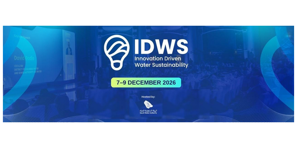 IDWS 2026が水の未来を変革する中、サウジアラビアが世界の水産業の中心に