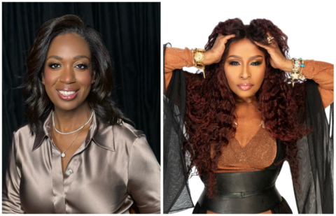 original L-R: Sherrese Clarke (Photo by HarbourView Equity Partners), Chaka Khan (Photo by Nick Nelson)