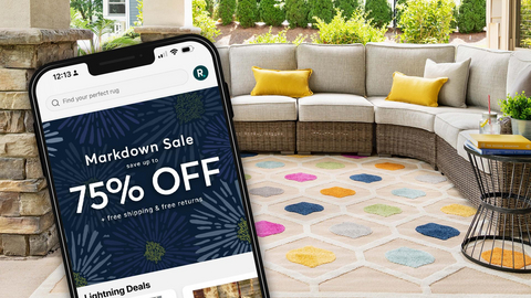 original Marking a major milestone in its 25-year e-commerce history, Rugs.com has launched a new mobile app that brings over 100,000 designs directly to shoppers' fingertips. The platform blends the brand's massive inventory with advanced Augmented Reality (AR) see-in-your-room visualization, alongside innovative visual search, color palette tools, and professional design guidance to completely redefine home decor shopping.